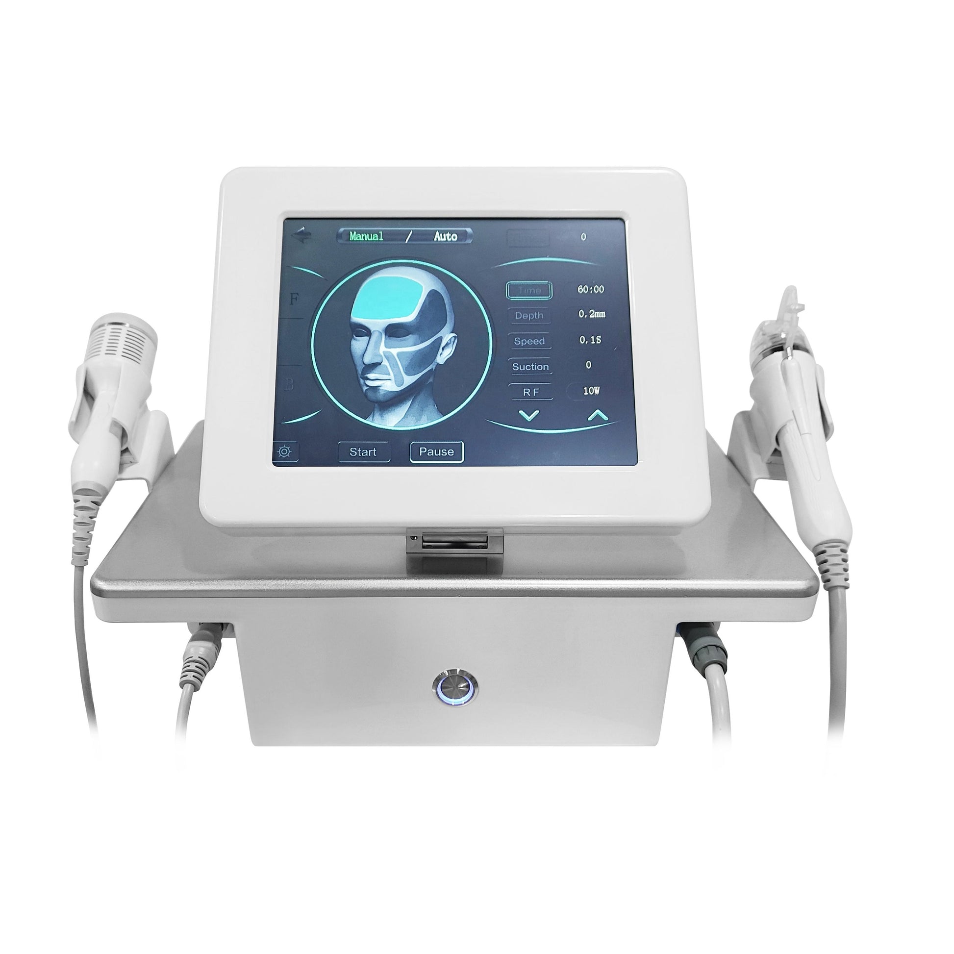 Facial Radio frequency vacuum rf Skin Tightening Rf Microneedling Machine