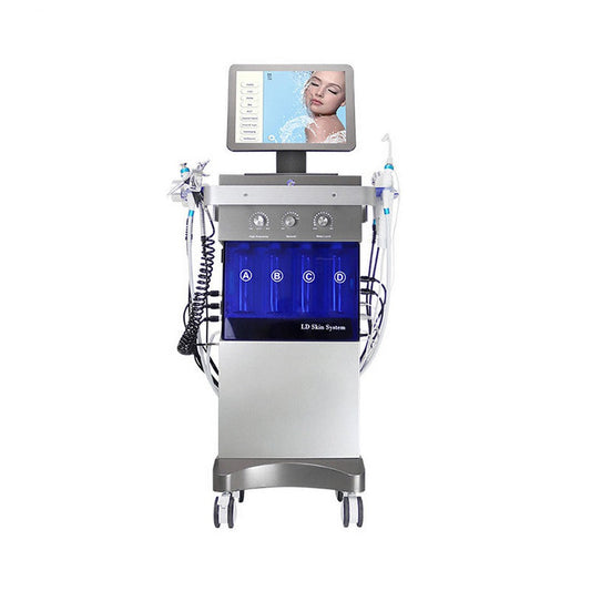 300W 14 In 1 Oxygen Jet Peel Hydro Microdermabrasion Skin Care Facial Machine